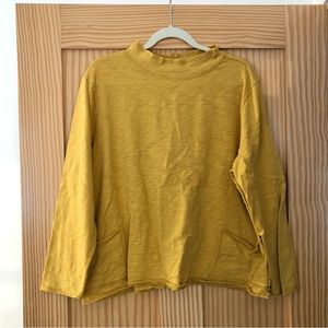 Habitat Escape Mock Neck Pocket Longsleeve T Shirt